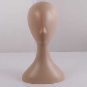 Cabeza mujer color marron alto 