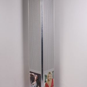 Expositor panel perforado cuadrado para bisuteria