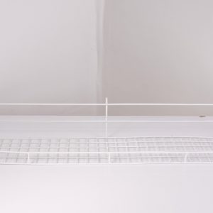 Gancho cesta blanca para malla 94X16X4