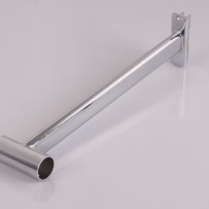 Gancho Cremallera para tubo redondo 25cm 