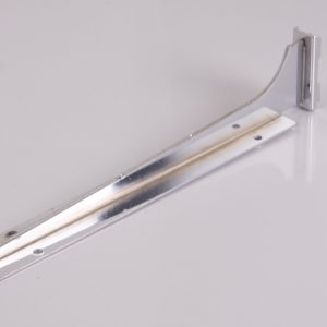 Gancho cremallera para cristal tipo T 35cm