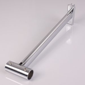 Gancho Cremallera para tubo redondo 30cm 