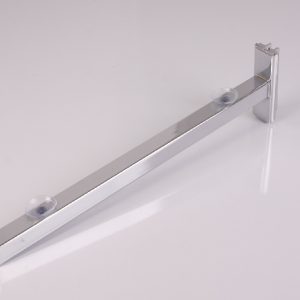 Gancho cremallera para cristal 30cm