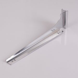Gancho cremallera para cristal lado izquierdo 30cm