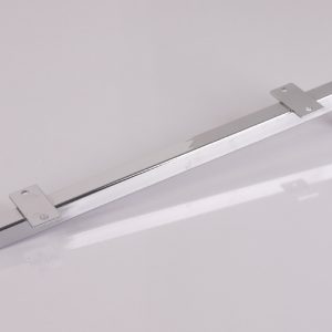 Gancho cremallera para cristal para dos lados 35cm