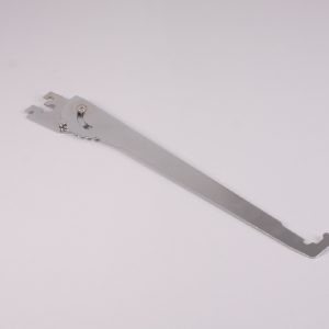 Gancho cremallera para estanteria 30cm