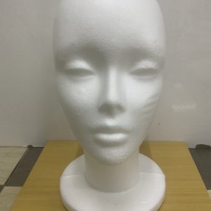 Cabeza Mujer espuma plastico poliespan