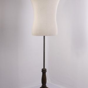 Busto Hombre con base madera