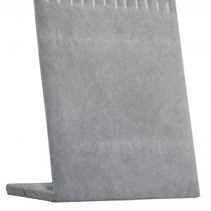 Expositor de collar gris