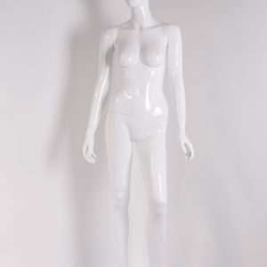 Maniqui de mujer color  blanco brillante AMY-2-BB