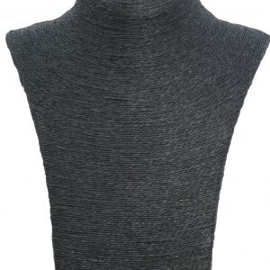 Expositor de collar Esparto Negro 37cm