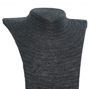 Expositor de collar Esparto Negro 22cm