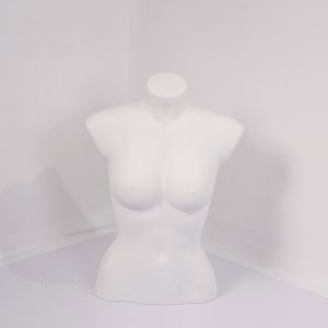 Busto mujer blanco mate sin rodilla