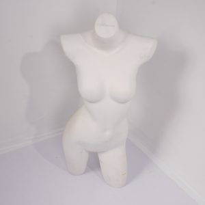 Busto mujer blanco Mate