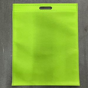 Bolsa de tela verde 25x 30 50ud
